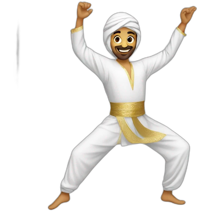 danse arabe emoji