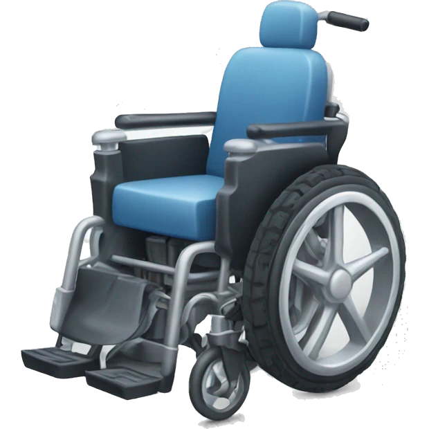 Car engine in a wheelchair  emoji