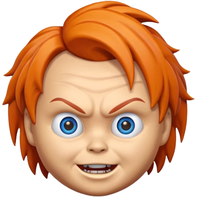 Un emojin de chuky emoji