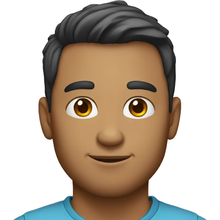 male 30 years old with no facial hair and fade from new zealand emoji