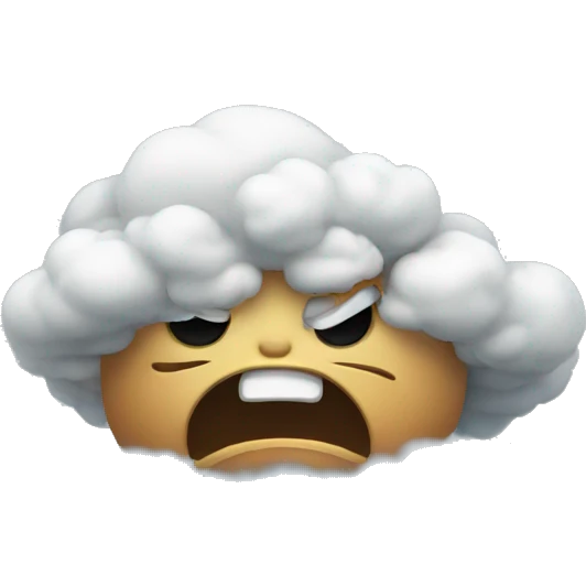 cloud angry emoji