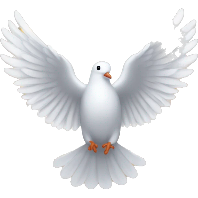 Holy Spirit dove emoji