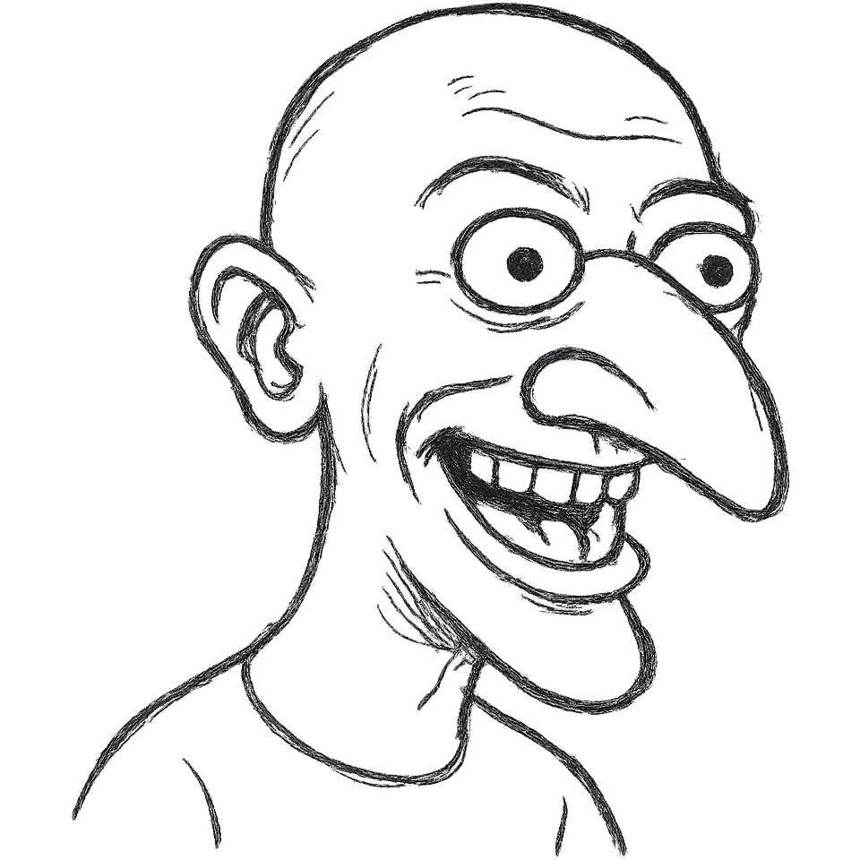 Quandale Dingle meme character, humorous, expressive, cartoon style emoji