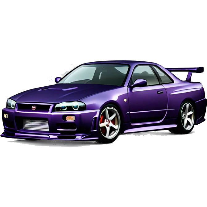 Nissan r34 emoji