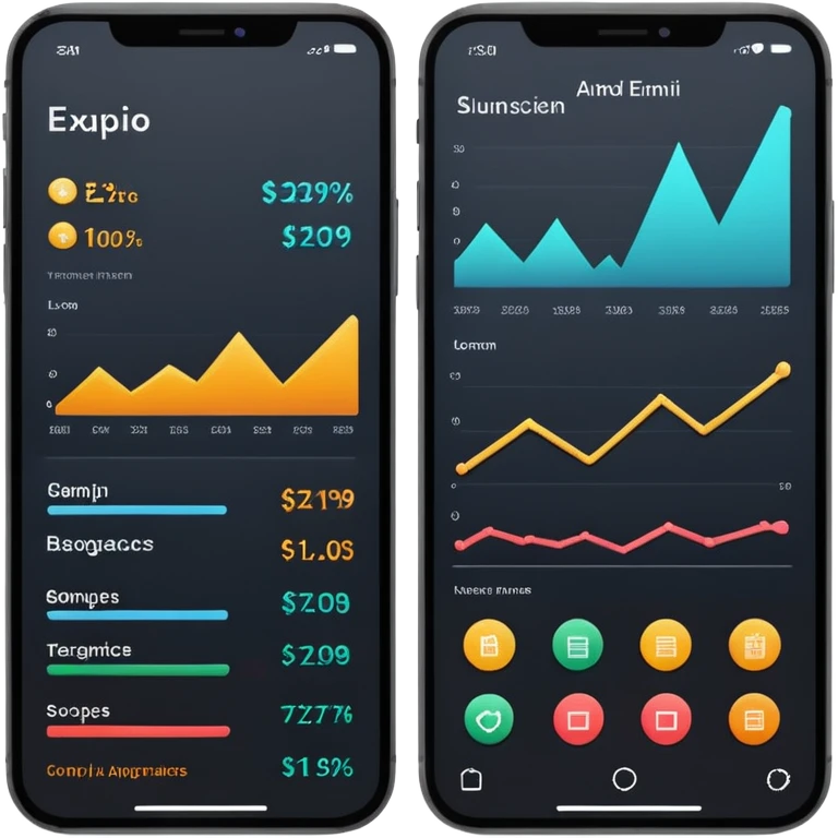 Investment application emoji