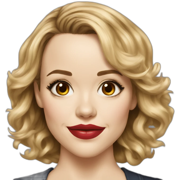 rachel mcadams emoji