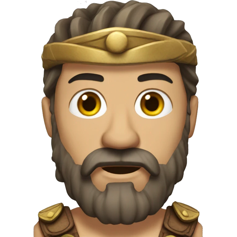 Spartacus wit french beard emoji