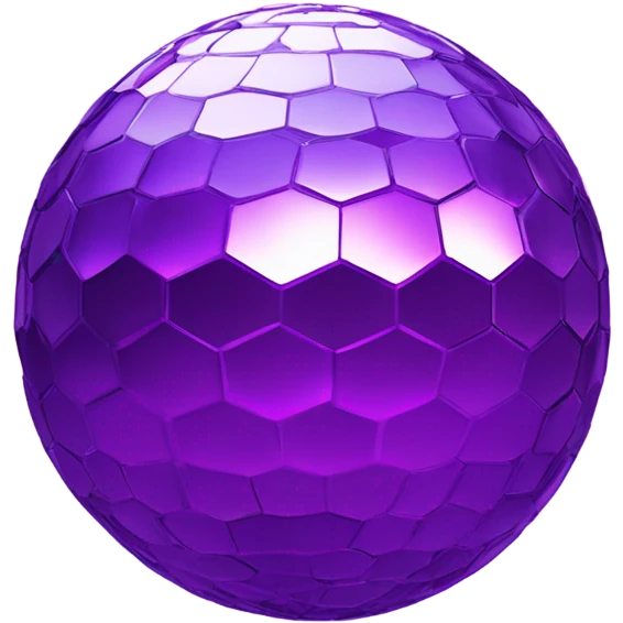 purple disco ball emoji