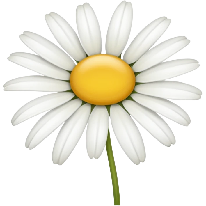  A wilting Daisy flower.  emoji