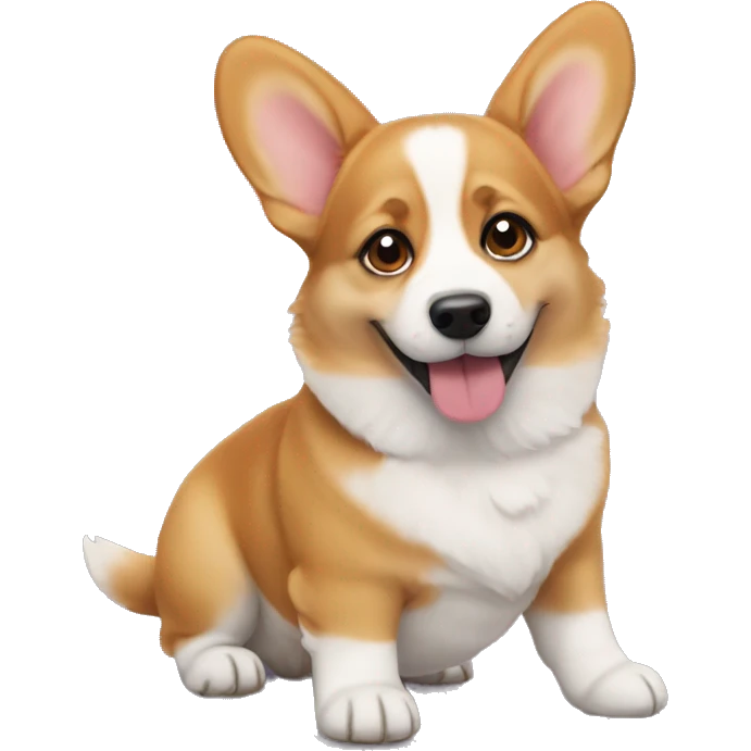 corgi puppy emoji
