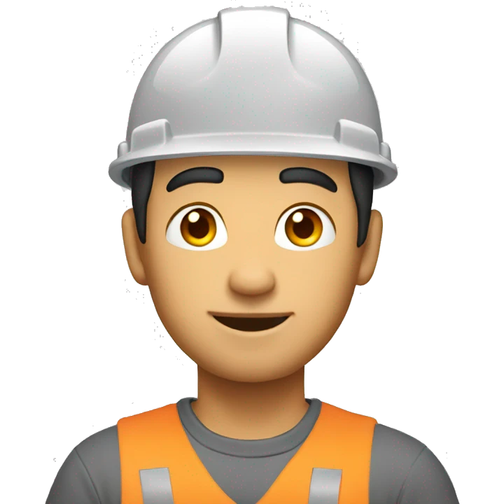 asian builder emoji