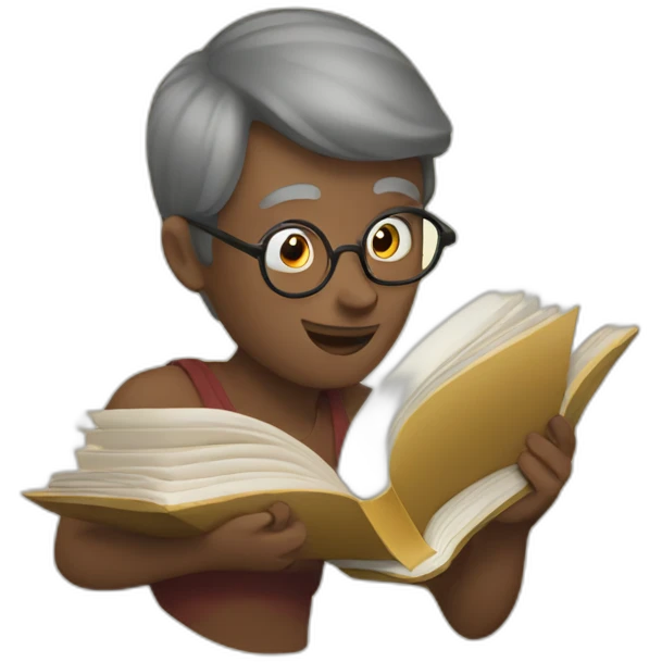 read a book emoji