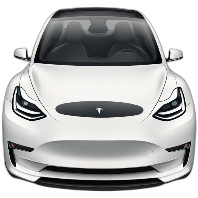 tesla model 3 emoji