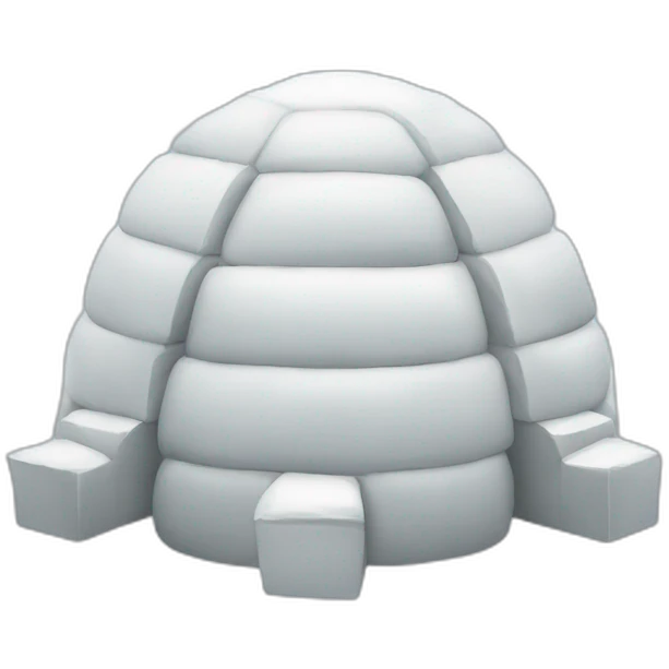 igloo celebrating hands emoji