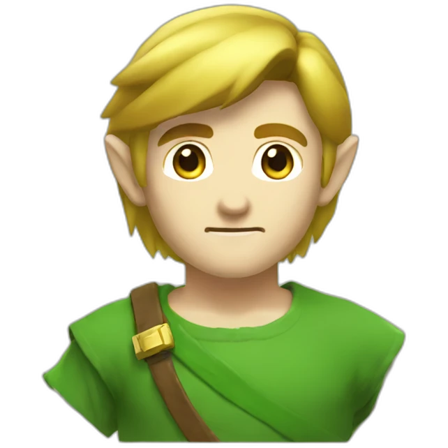 Link from Zelda emoji