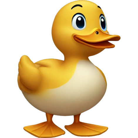 Duck thumbs up emoji