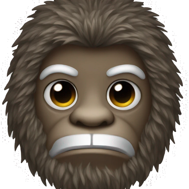 Bigfoot emoji