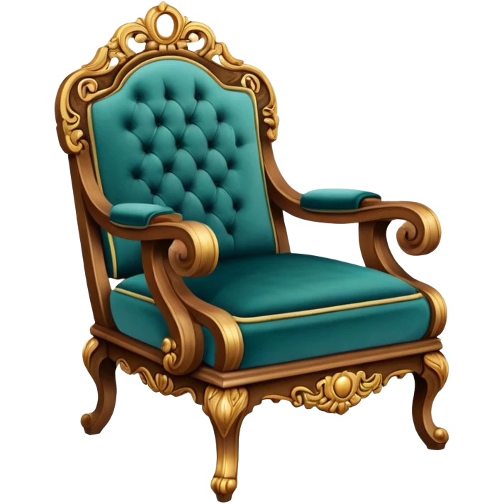Fauteuil antic emoji