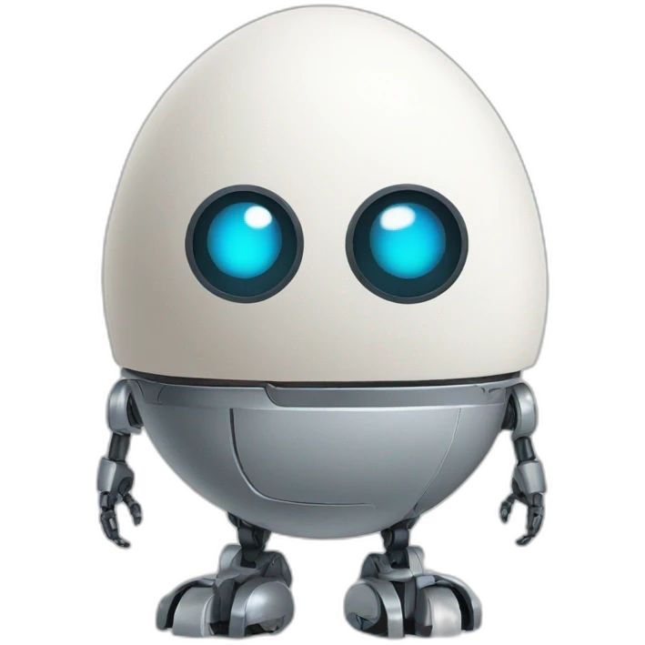 egg robot emoji