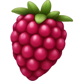 Raspberry emoji