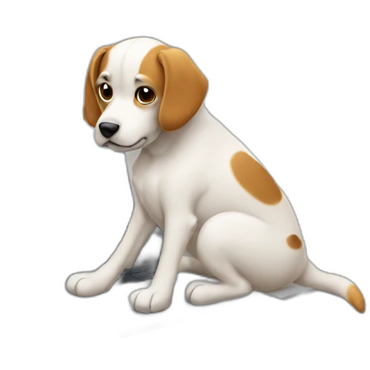 dog working on a laptop emoji