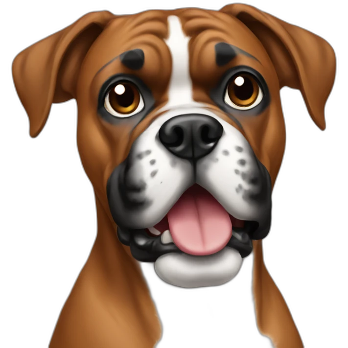 boxer dog emoji