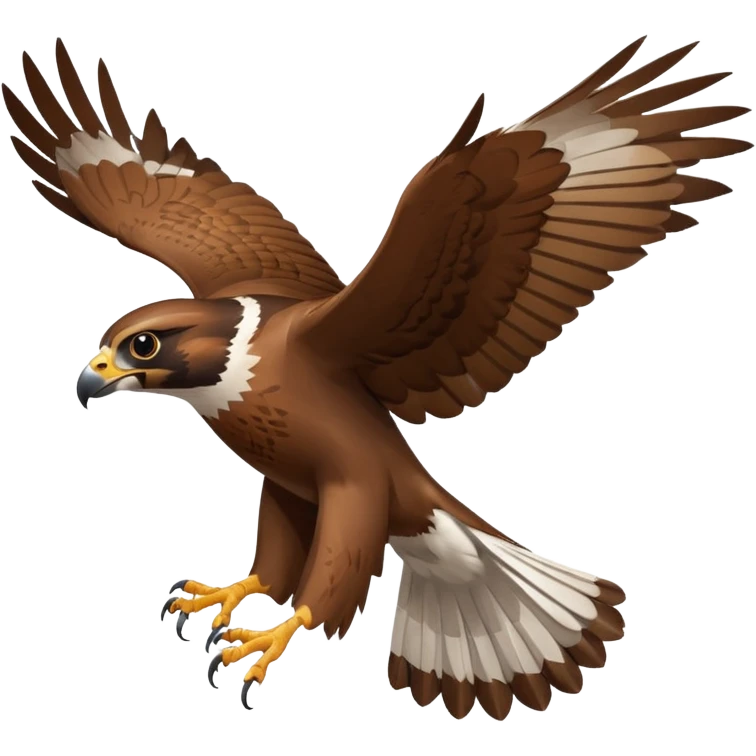 Flying Falcon emoji