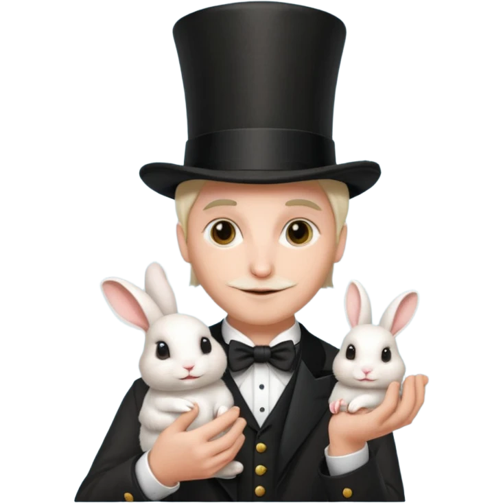 magician and pet emoji