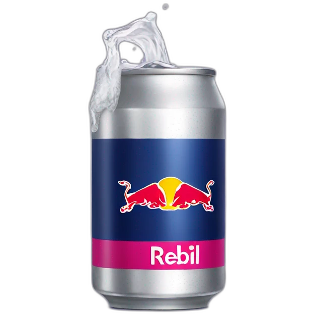 Redbull drink emoji