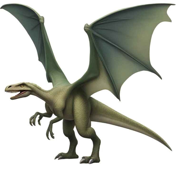dinosaur flying  emoji