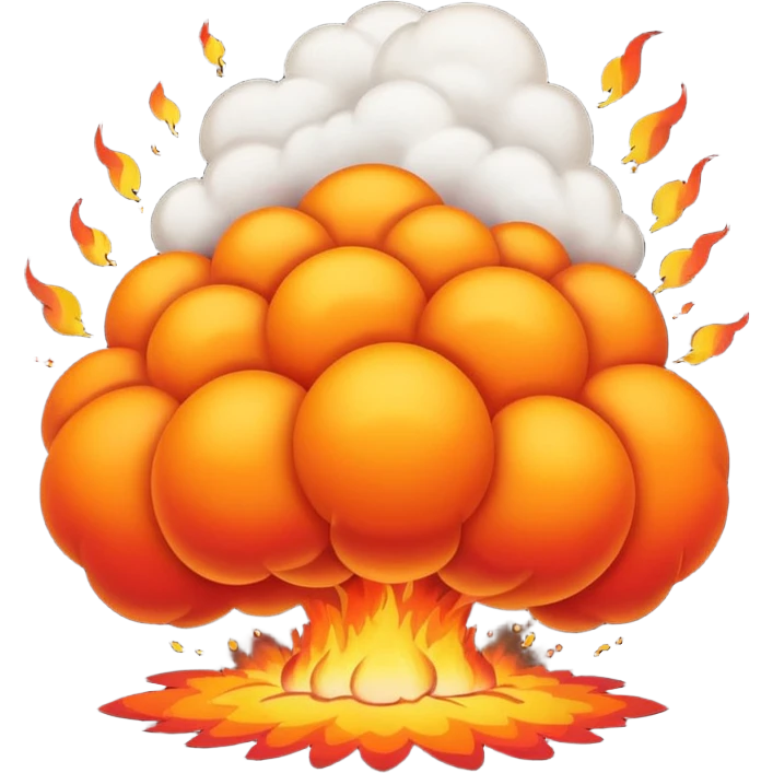 Bomb celebration emoji
