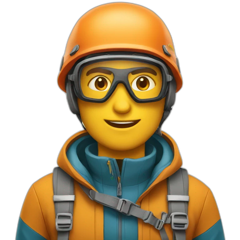 Alpiniste emoji