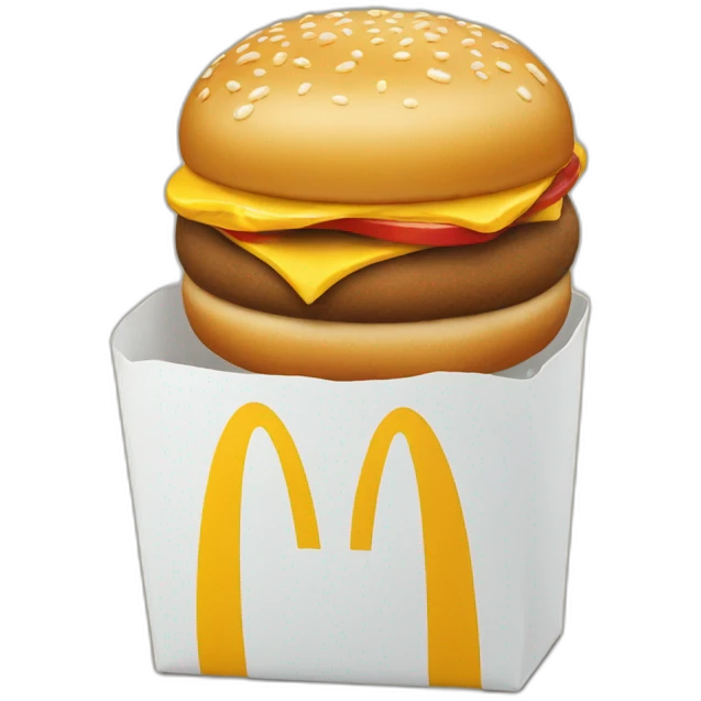 McDonald's logo emoji