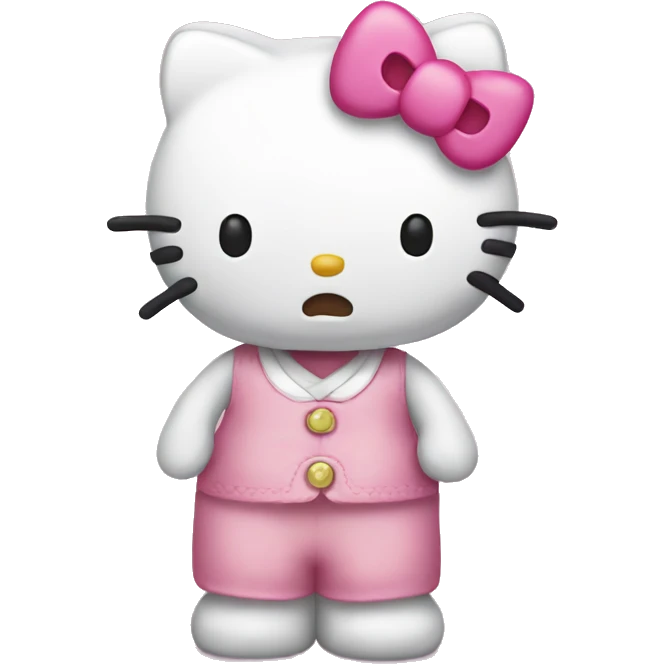 Hello kitty emoji