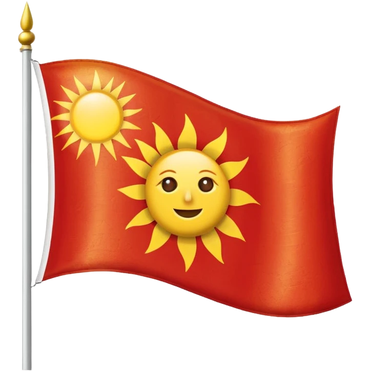Ezidisch flag as an Emoji emoji