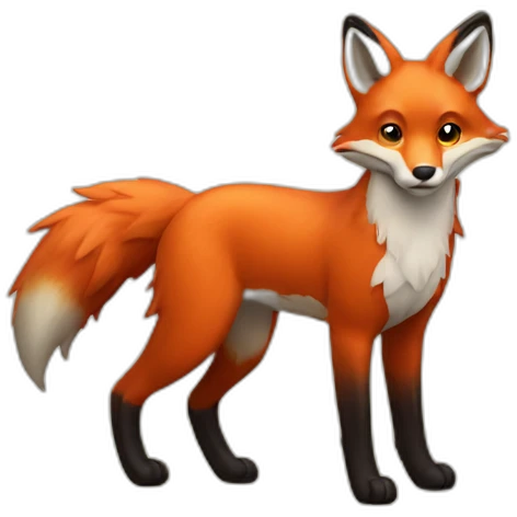 fox fire emoji