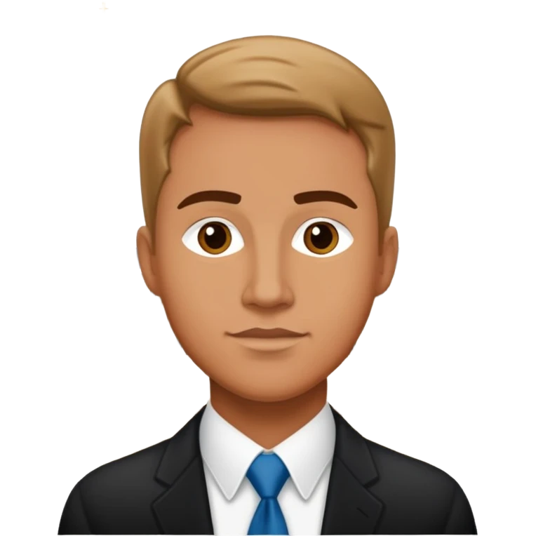 dean boyer in front of harper memorial library emoji
