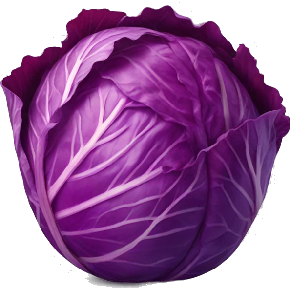 Red cabbage emoji