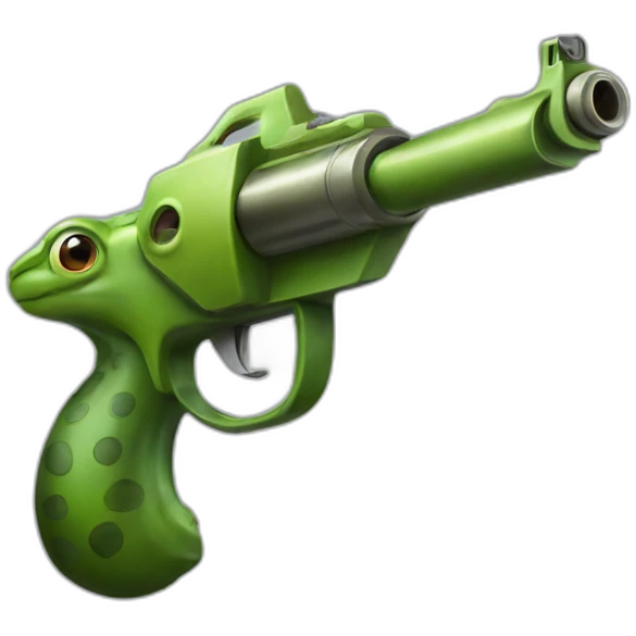 frog gun emoji