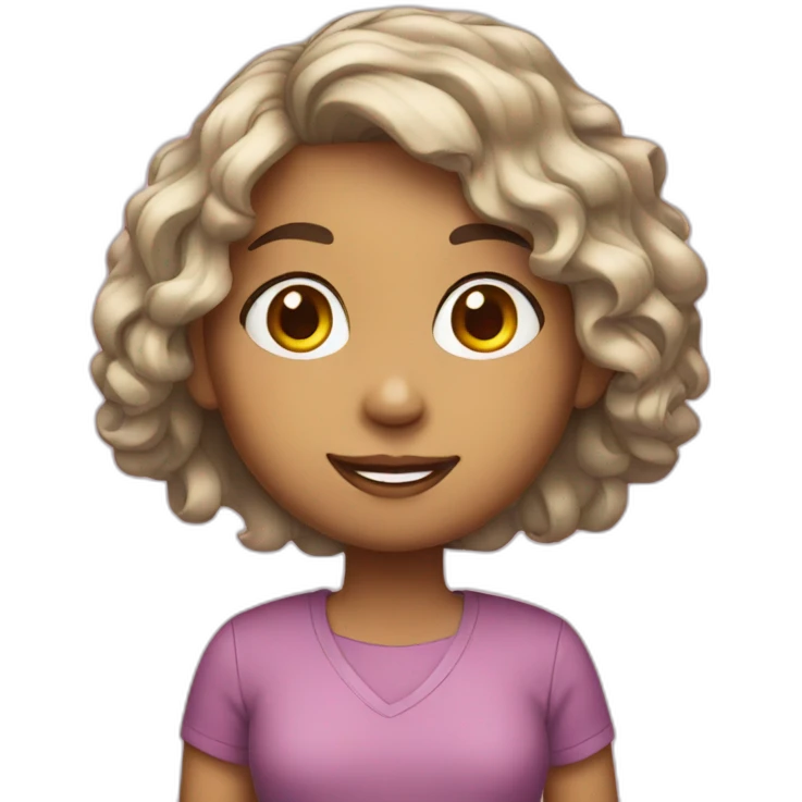 a girl emoji