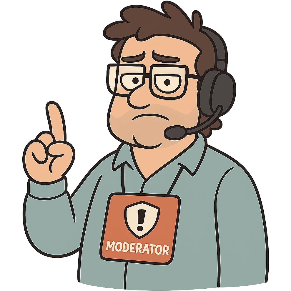 moderation administrator emoji