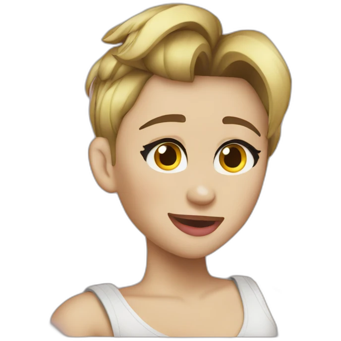Miley Cyrus emoji