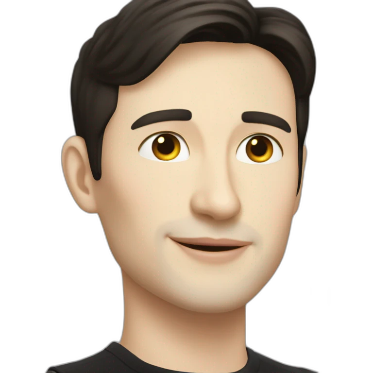 Pavel-Durov Pixar style emoji