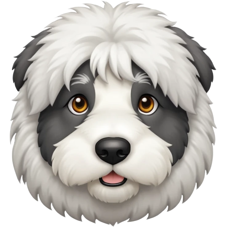 Old English sheepdog  emoji