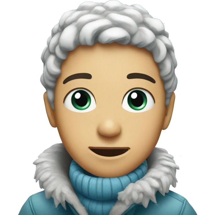 Wintery  emoji