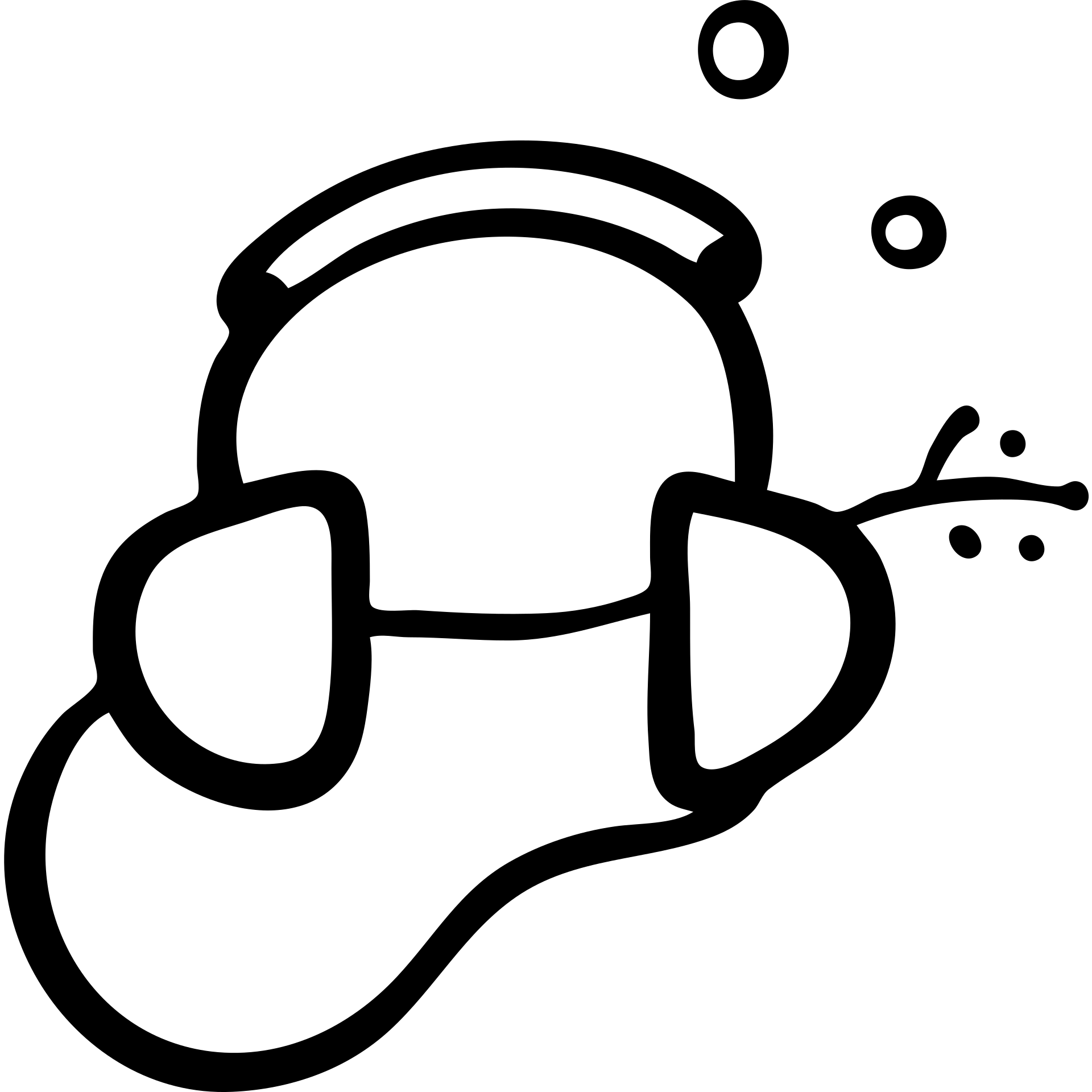 music icon with a background shape emoji