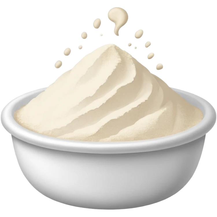 flour powder emoji