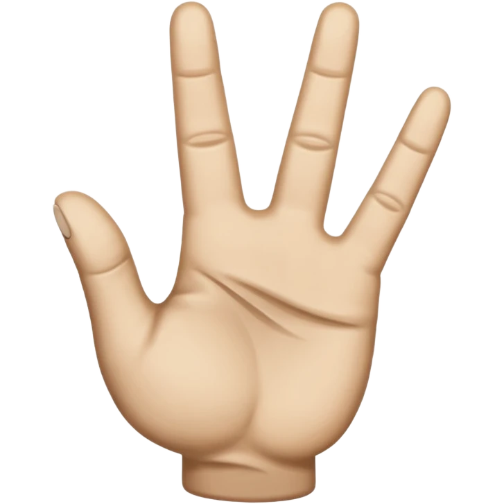 rock hand sign upside down emoji