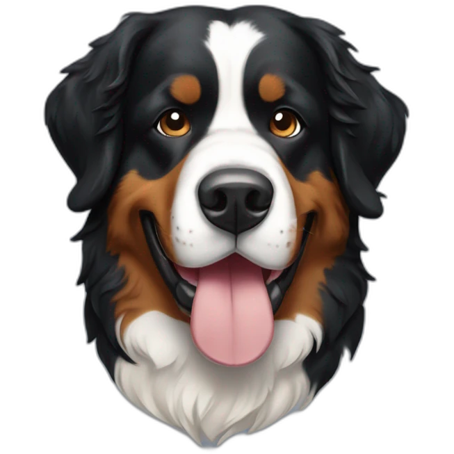 bernese mountain dog emoji