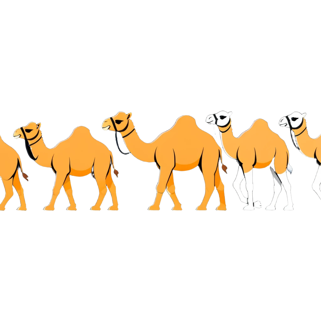 group of camels emoji